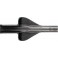 Burin SDS-plus avec douille de fixation SDS-plus, Modèle : Gouge à flancs, Larg. : 20 mm, Long. 250 mm