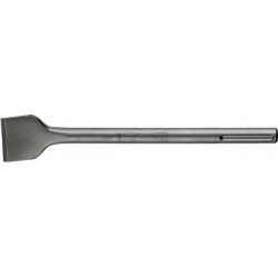 Burin SDS-plus avec douille de fixation SDS-plus, Modèle : Burin coudé, Larg. : 40 mm, Long. 250 mm
