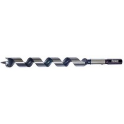 Foret à bois à simple spirale, 460 mm, Ø : 26 mm, Emmanchement 12 mm, 6 pans