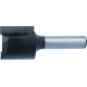 Fraise à rainurer, Ø : 8 mm, Long. utile 20 mm, Long. totale 51 mm