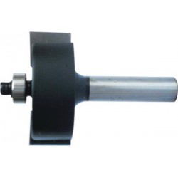 Roulement à billes de démarrage pour fraise à feuillurer, Ø : 9,52 mm, Larg. : 3,17 mm, Ø d'alésage 4,0 mm