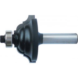 Roulement à billes de démarrage pour fraises à profiler, Ø : 12,7 mm, Larg. : 4,76 mm, Ø d'alésage 5,0 mm