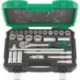 Coffret douille 1/2 27 unités FORTIS