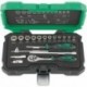 Coffret douille 1/4 18 unités FORTIS