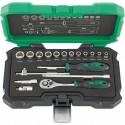 Coffret douille 1/4 18 unités FORTIS