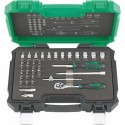 Coffret douille 1/4 36 unités FORTIS