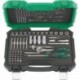 Coffret douille 1/4 61 unités FORTIS