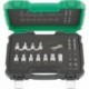 Coffret douille 1/4+1/227 unités FORTIS