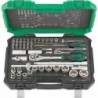 Coffret douille 1/4+1/255 unités FORTIS