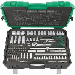 Coffret douille 1/4+1/291 unités FORTIS