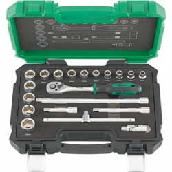 Coffret douille 3/8 20 unités FORTIS