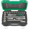 Coffret douille 3/8 20 unités FORTIS