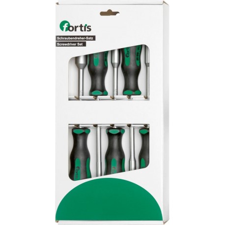 Coffret tournevis 5 unités 5-13mm FORTIS