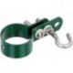 Collier de serrage pour poteau grillage contreventement.vert 38mm (Par 10)