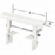 Console de corps chauffant UNIVERSAL 260 MM blanc