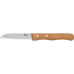 Couteau à ébavurer avec manche en bois 175mm FORTIS 1 PCS