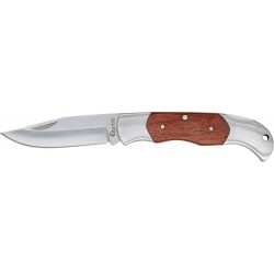 Couteau de travail bois dans étui en cuir 175mm FORTIS 1 PCS