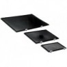 Couvercle noir pour dimensions de boîte 200x150 mm