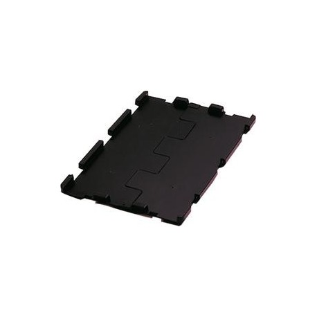 Couvercle pliant noir f. VTK 300 Pack a 4 unités