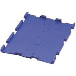 Couvercle pliant bleu f.VTK 600 (Pack a 4 St.)