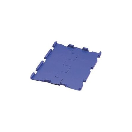 Couvercle pliant bleu f.VTK 600 (Pack a 4 St.)