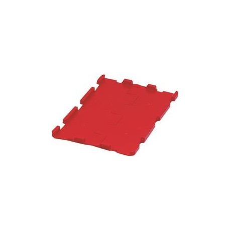 Couvercle pliant rouge f.VTK 600 (Pack a 4 St.)