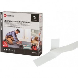 Crochets en plastique Fixation de plancher universelle 45mm x 25m gris