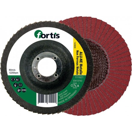 Disque à lamelles ALU-NE 125mm K60 bombé FORTIS