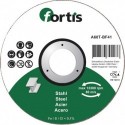 Disque de coupe Acier 115 x 10mm courbé FORTIS