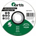 Disque de coupe Acier 125 x 10mm courbé FORTIS