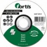 Disque de coupe Acier 125 x 10mm courbé FORTIS