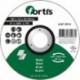 Disque de coupe Acier 125 x 16mm courbé FORTIS