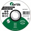 Disque de coupe Acier 125 x 16mm courbé FORTIS