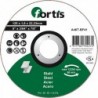 Disque de coupe Acier 125 x 16mm courbé FORTIS