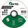 Disque de coupe Acier 180 x 16mm courbé FORTIS