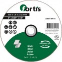 Disque de coupe Acier 230 x 19mm courbé FORTIS