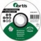 Disque de coupe ALU-NE 125 x 10mm courbé FORTIS
