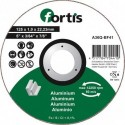 Disque de coupe ALU-NE 125 x 10mm courbé FORTIS