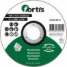 Disque de coupe ALU-NE 125 x 10mm courbé FORTIS