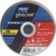 Disque de coupe Dose 10x Vulcan Inox 125x10mm