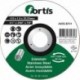 Disque de coupe Inox 115 x 10mm courbé FORTIS