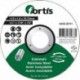 Disque de coupe Inox 115 x 16mm courbé FORTIS