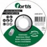 Disque de coupe Inox 115 x 16mm courbé FORTIS