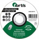 Disque de coupe Inox 125 x 10mm courbé FORTIS