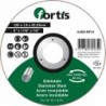 Disque de coupe Inox 125 x 16mm courbé FORTIS