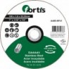 Disque de coupe Inox 180 x 16mm courbé FORTIS