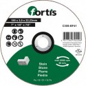 Disque de coupe pierre 180 x 30mm courbé FORTIS