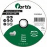 Disque de coupe pierre 230 x 30mm courbé FORTIS