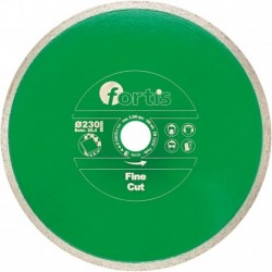 Disque diamant Fine Cut Ø 230 mm Hauteur segment 8 mm Alésage 254 mm FORTIS