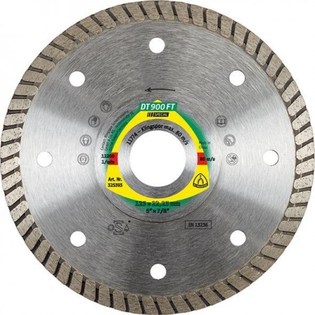 Disque diamanté DT900F 125 x22,23 mm Klingspor